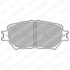 DELPHI LP1738 Brake Pad Set, disc brake